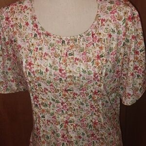 Floral Print Women's Top